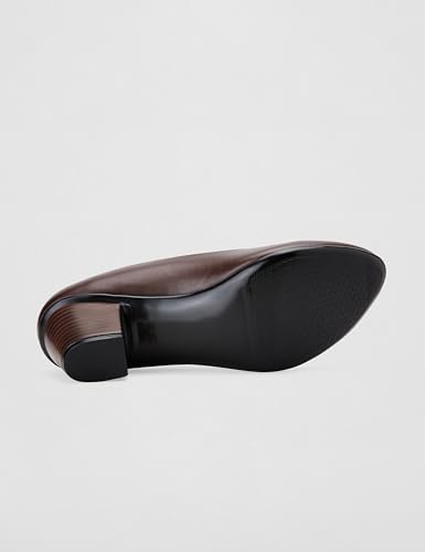 Image of ELLE Women Slip-On Pumps with Block Heel