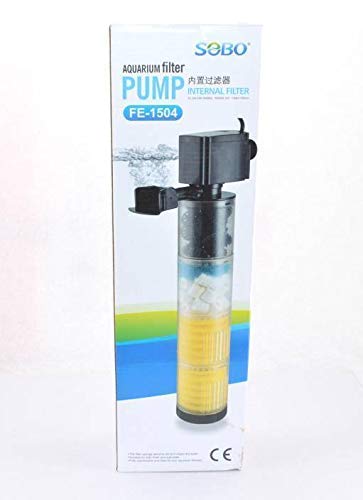 Sobo FE-1504 Internal Filter [AC 220-240V 50/60Hz Power:15W F.MAX :1200L/HR] -