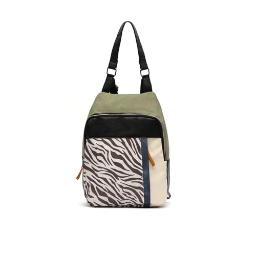 MISAKO Belenos mochila antirrobo con estampado animal print Mujer - Belenos Multicolor 38 X 29 X 12 cm