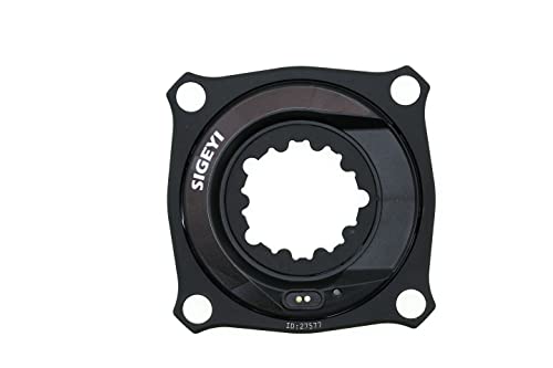 SIGEYI - Potenciómetro Araña AXO SRAM MTB-BOOST-3-4-104 Compatible con XX1 / X01 / X1 / NX/GX/Stylo.. Ant+ Bluetooth, Dual, Potencia, Cadencia, L/R Equilibrio, Bateria Recargable. IP67