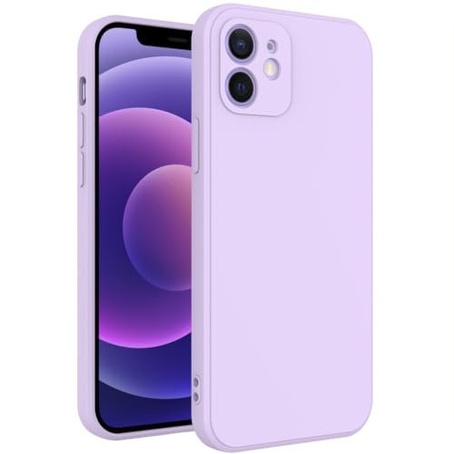 Image of for iPhone 12 Case Purple, Scratch Resistant with Soft Touch, Slim Thin Phone Cover for iPhone 12 6.1 inch