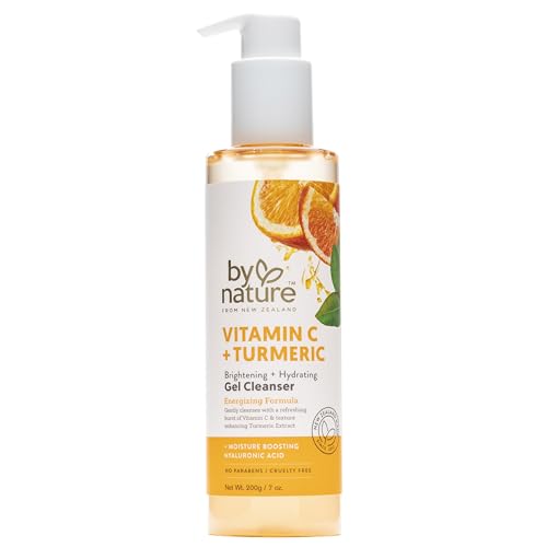 By Nature Vitamin C + Turmeric Gel Cleanser