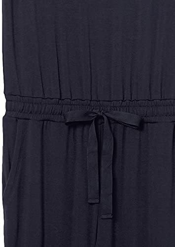 Daily Ritual Women's Supersoft Terry Sleeveless Scoopneck Jumpsuit, Navy, Medium #TOP3