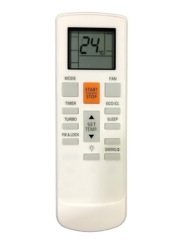 Image of Upix AC Remote No. 231B (No Backlight), Compatible /Replacement for Bluestar AC Remote Control (Exactly Same Remote Will Only Work)