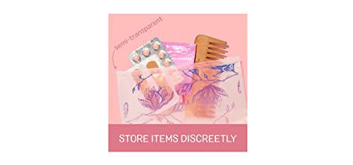 Ziploc Contém bolsas reutilizáveis para maquiagem e acessórios