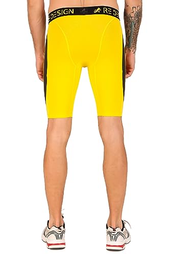 Image of ReDesign Apparels Nylon Compression Shorts Tights for Multi Sports (Color Options)