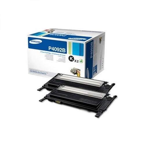 Samsung Clt-P4092B, Su391A, Cartuccia Toner, Pacco Da 2, Da 3.000 Pagine, Compatibile Con Le Stampanti Samsung Laserjet Color Clp-310, Clp-310N, Clp-3