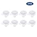 HX AURIZE Duvet Donuts Holders Fasteners Keep Corner in Place, Set of 8 Comforter Grippers