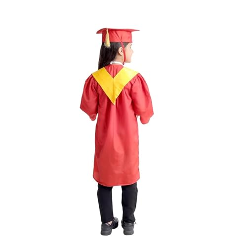 Image of Kids Convocation Dress Graduation Gown and Cap Set | Breathable Polyester | Ideal for School, Nursery & Kindergarten Graduation