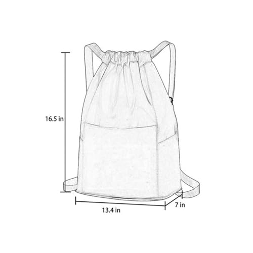 Image of SRZ School Bag College Bag Backpack for women Travel bag Polyester Trendy Stylish Backpack Drawstring Embroidery