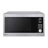 Horno de Microondas Panasonic Inverter NN-CD66NSRPH con Freidora de Aire, Capacidad 1.3 pies cúbicos, Plato giratorio 34.5...