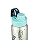 ergobag Edelstahl Trinkflasche Edelstahl Trinkflasche mit verschiedenen Motiven für Kinder, 500ml, BPA-frei, auslaufsicher, leicht zu reinigen Petrol