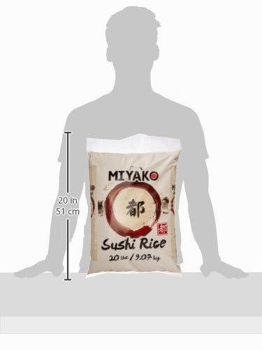 Miyako Sushi Reis, Rundkorn, 1er Pack (1 x 9.07 kg)