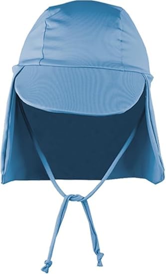 Boné Proteção Solar UV Chapéu Bebê Infantil Verao Piscina Praia Menino Menina Cores BB Estilo (Azul Bebê, P (6 Meses - 2 Anos))