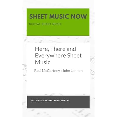 Here, There and Everywhere Sheet Music