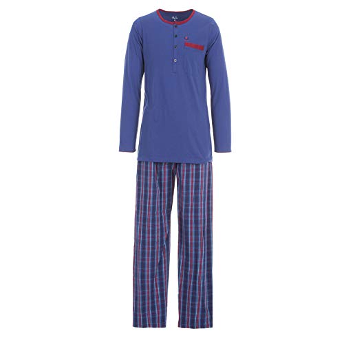 Pijama de manga larga para hombre de algodón Cover