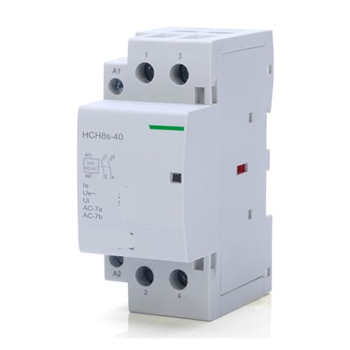 Contacteur HCH8s-63 2P 40A commande DC24V isolation phonique pour maison
