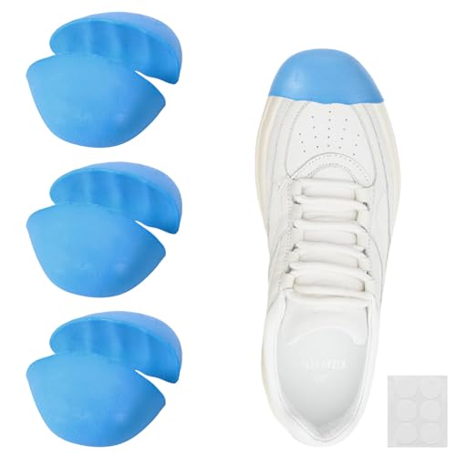 Image of Shoe Filler for Too Big Shoes Women and Men,Shoes Too Big Inserts, Can Be Used to Fill The Inside of The Footwear ,Cushion The Pressure and Prevent Slipping Off (3 Pairs Large Size, Blue)