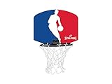 Spalding Backboard Miniboard NBA Logoman 77602Z, Mehrfarbig (Blue/White/Red)