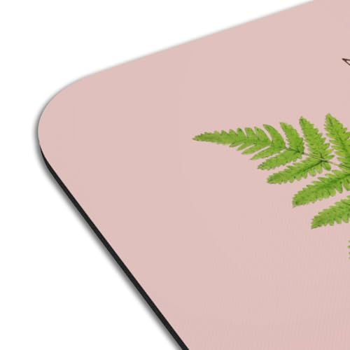 Ne glissez plus avec ce lot de 4 sets de table dessous en caoutchouc rose