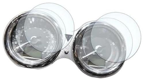 Szwaldaper Protecteur d'écran for moto, for Triumph, Bonneville T100, T120 Thruxton R Film pour tableau de bord de moto(BLACK 2 PCS)