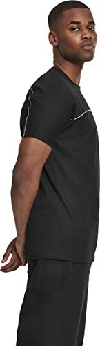 Urban Classics Reflective Tee T-Shirt, Nero (Black...