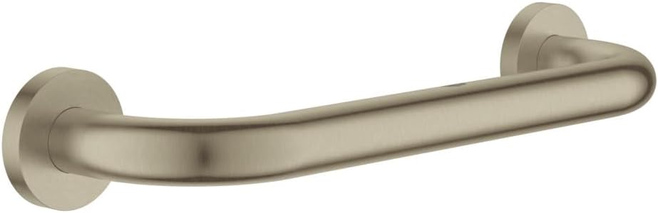 GROHE 40421EN1 Essentials Grab Bar, 12-Inch, Brushed Nickel