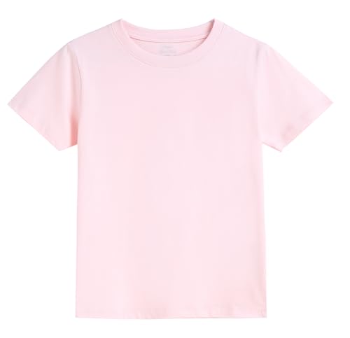 100% Cotton Short Sleeve T-Shirt for Kids Round Neck Tee for Boys and Girls