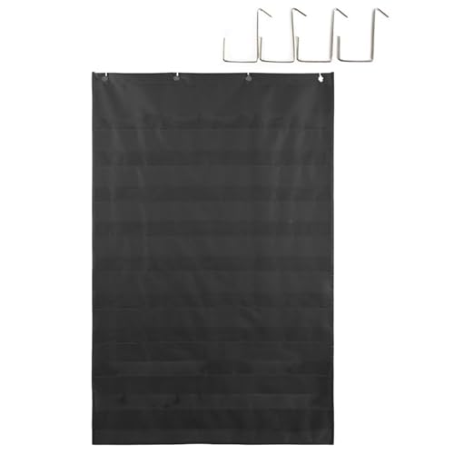 Llazsybz Juego de Organizadores de Bolsillo Educativos para Profesores Y Profesores, NEGRO