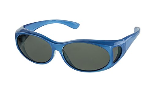 Image of LensCovers Polarized Wraparound Sunglasses | Wear Over Sunglasses | Fitover for Glasses