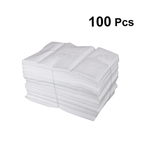 STOBOK 100 Peças Folhas De Embalagem De Espuma Envelopes Acolchoados Folhas De Espuma De Amortecimen