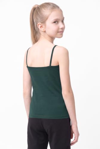 Image of Kurve Girl's Sleeveless Tank Top - Stretch Undershirts Cami Camisole, UV Protective Fabric, Rated UPF 50+ (Made in USA)