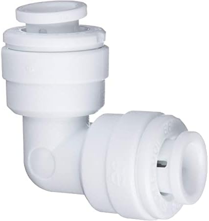 IPW Industries Inc-John Guest - Acetal Union Elbow Quick Connect Fitting 3/8" OD/Single -(CI 0312W)