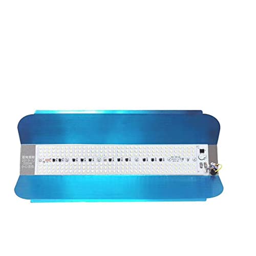 ZGHQHCDRH Luces alimentadas por energía Solar, Luces de inundación lámpara tungste for Exteriores Luz Alta Potencia Foco LED Reflector iluminación Exterior Calle Gargen(50w 12v)