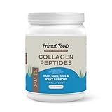 Primal Foods Collagen Peptides Powder - Supports Nail, Hair, Skin and Joint Health - Unflavored 16 Oz,16.0 Ounce