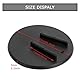 Kickstand Pad Parken Jiffy Stand für Harley Und Die Meisten Motorräder, PSLER Support Kickstand Platte Motorrad Dirt Bike Zubehör Hilft beim Parken Ihres Motorrads Auf Heißem Pflaster Weichem Boden