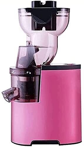 Slow Juicer Machine 200W Whole Masticating Juicer High Nutrient Vitamin Extraction Double Mouth Separation Easy Clean
