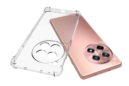 Image of Back Cover Transparent Soft Silicone Scratch Resistant Anti Slip Back Cover Case for OnePlus 12R - Transparent