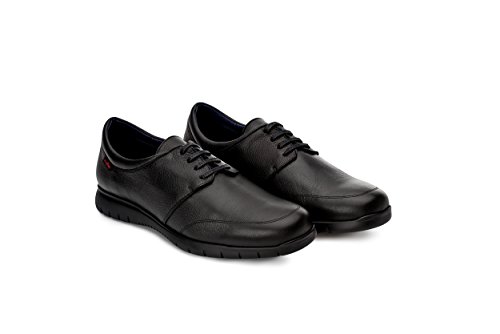 Oneflex Fabien Negro - Zapatos cómodos de Hombre para hostelería- Suela extralight y Antideslizante - Talla 42