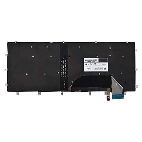 Zhangxia Vervanging Toetsenborden US Toetsenbord met achtergrondverlichting voor Dell xps 15 9550 9560 Laptop… - Image 4