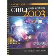 Paperback Microsoft Brief Office 2003 Book