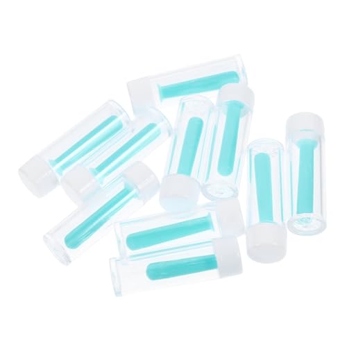 IWOWHERO 10pièces Outil De Démontage Ventouses Pour Lentilles De Contact Kit Applicateur De Lentilles Rigides Et Souples Support De Lunettes Silicone