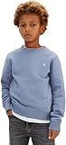 Calvin Klein Unisex Kinder Mini Badge Reg Cn Lv1cksjb33 Andere Sweatshirts, Blue (Infinity 17-4015 TCX), 14 Jahre