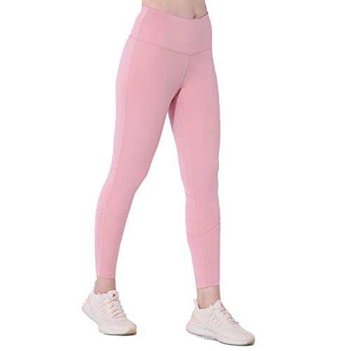 Image of Silvertraq Women's Slim Fit Polyester Blend Leggings (W101$P Light Pink XS)