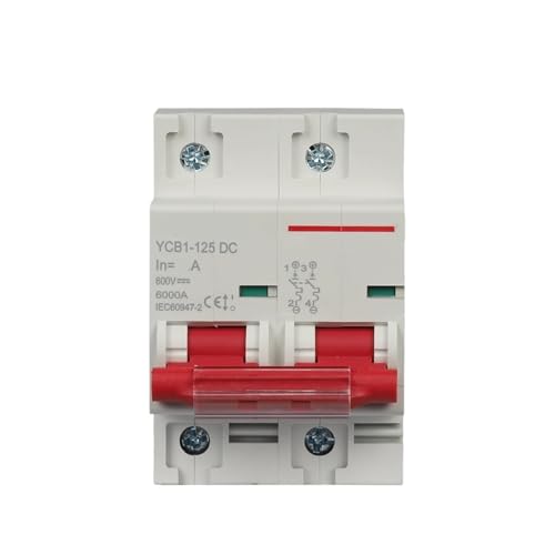 Disjoncteur 2P DC 600V 125A pour panneau photovoltaïque