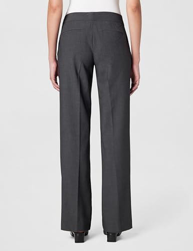 Image of Calvin Klein Women's Classic Fit Straight Leg Lux Suit Pants