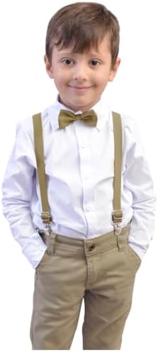 Conjunto Caqui Social Infantil Casamento bebê Meninos Batizado e ...