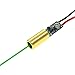 Quarton Economic Industrial Green Dot Laser Module, Class 3R, VLM-520-74 LPA, 3~6 VDC, 520nm, Industrial Alignment Green Laser Head