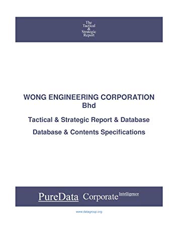 Wong Engineering Corporation Bhd Tactical Strategic Database Specifications Malaysia Perspectives Tactical Strategic Malaysia Book 43118 Ebook Datagroup Malaysia Editorial Amazon In Kindle Store