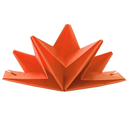 Dart - 12 SERVIETTES PAPIER PRÉ-PLIÉ 40X60CM ORANGE